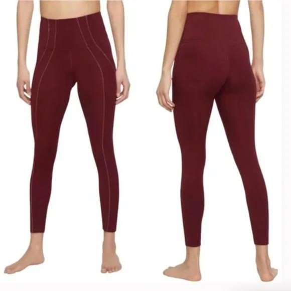 Nike Pants - NWT Nike Women's Yoga 7/8 Lurex Tights